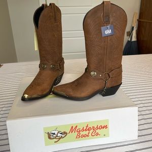 🛍️Host-Pick👢Masterson Women's Elegant Brown Heeled Boots 👢🛍️
